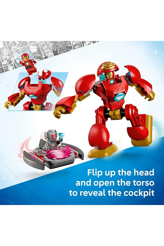 Marvel Ultron vs. Iron Man, 96 Pieces - 5