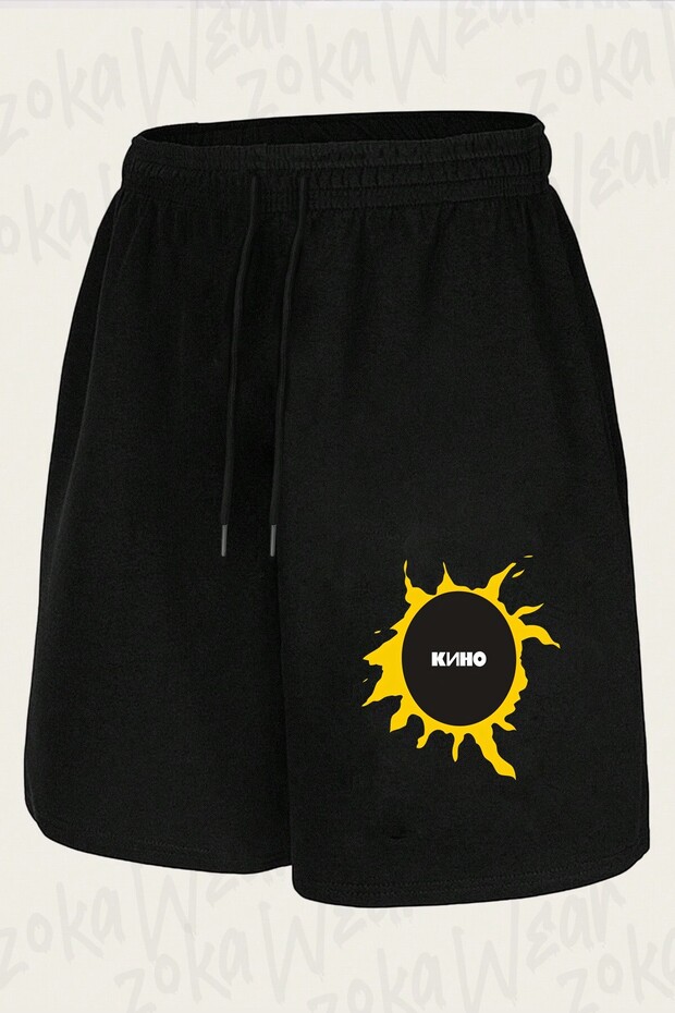 Unisex Kino V1 Design Printed Shorts