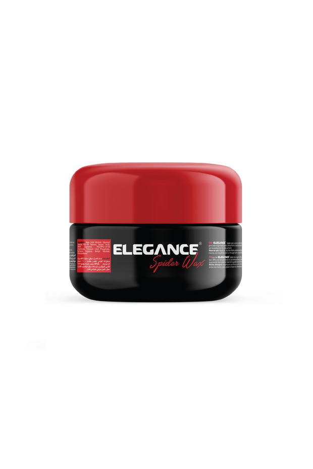 Elegance E-Series Spider Wax White 100ml – Strong Hold, Matte Finish Texturizing Styling Wax
