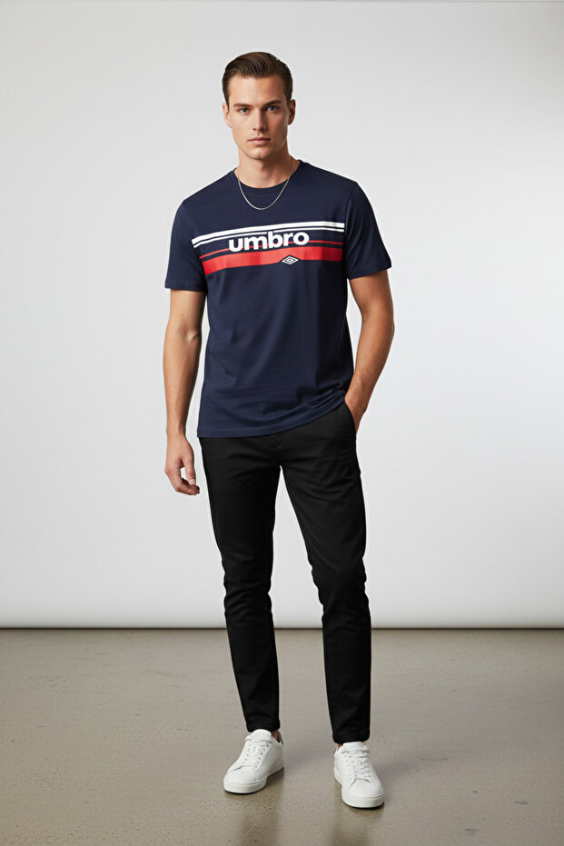Men’s Logo Navy T-Shirt