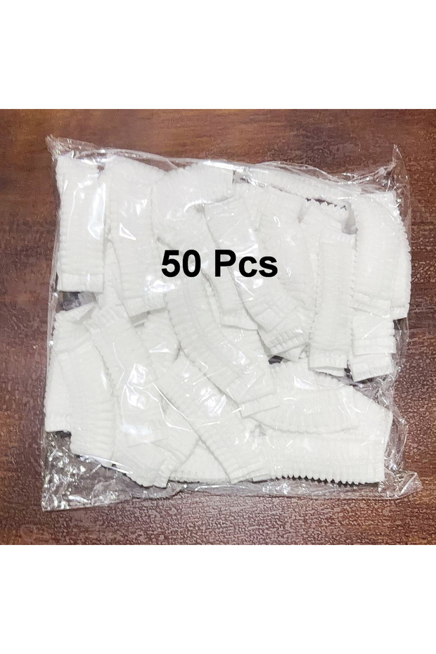 WHITE 50pcs/ Disposable Vacuum Cleaner Filter Cover, Handheld Vacuum Cleaner, Non-woven Filter Cover