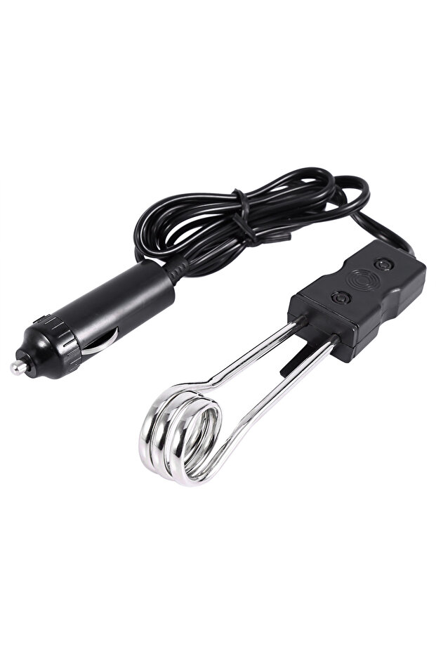 12V 12V/24V Car Immersion Heater Mini Portable Electric Car Boiled Water Immersion Heater Traveling