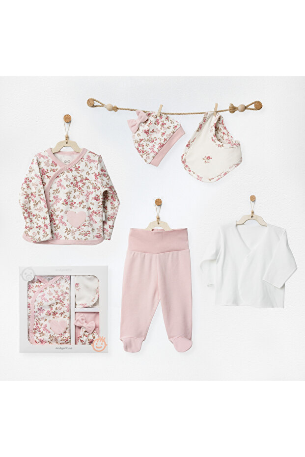 Baby Hospital Release 5 Pcs Newborn Set Floral Dreams