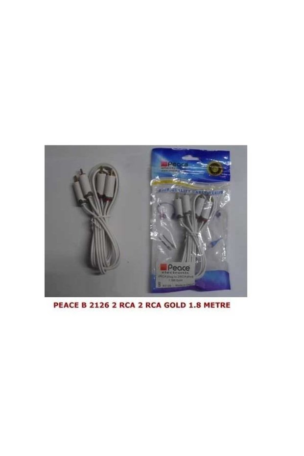 B-2126 2 Rca Gold 18 Mt Jack Cable
