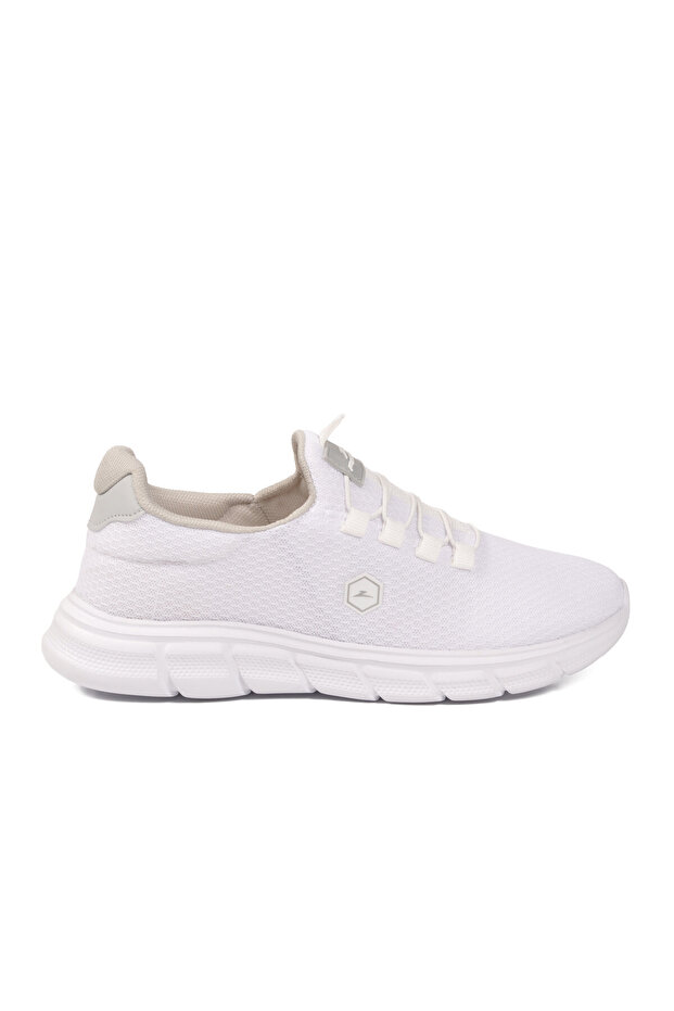 White Mesh Lightweight Comfortable Men's Sports Shoes 26134 m