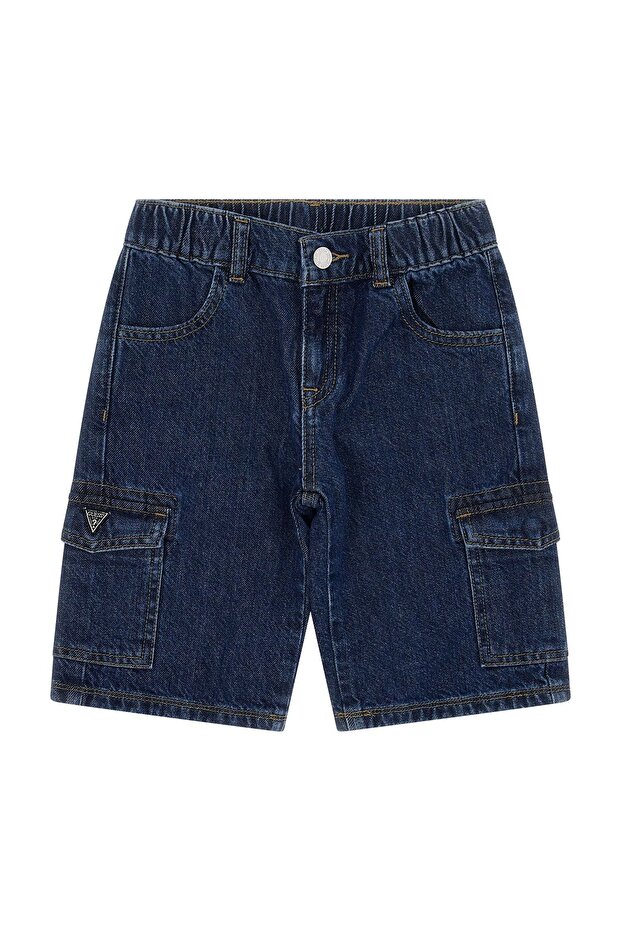 EVERET DENIM CARGO SHORT