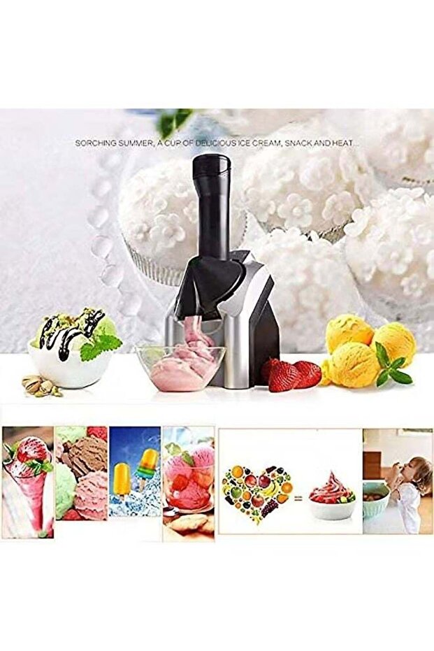 High Quality Automatic Fruit Ice Cream Maker Machine – Healthy Frozen Dessert Maker for Soft