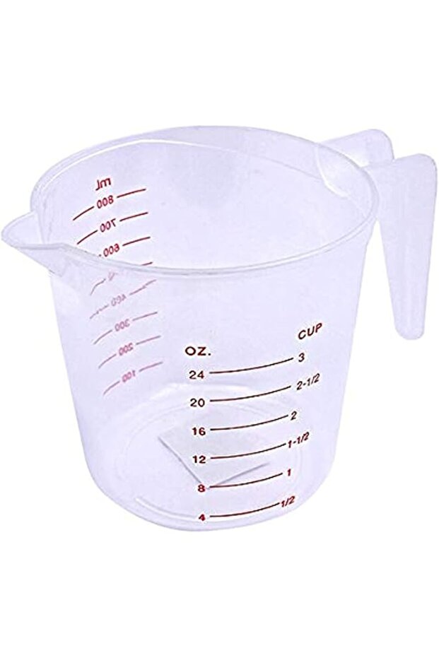 800 ml Measuring Jug – BPA Free Measuring Cup – Measure Liquid, Oil and Baking Items for Kitchen & Restaurant Purpose
