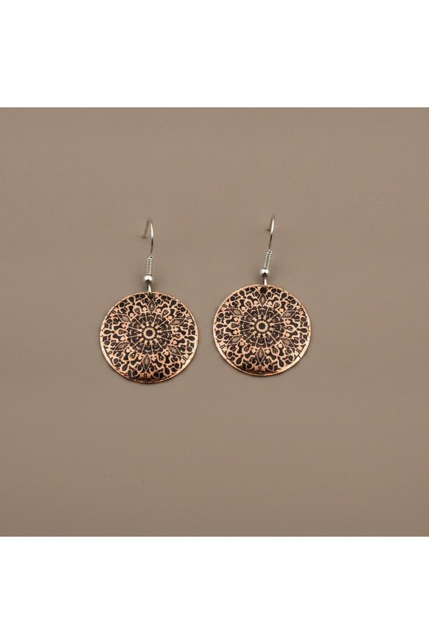 New Series 237 Bijouterie Earrings 100% Handmade Copper