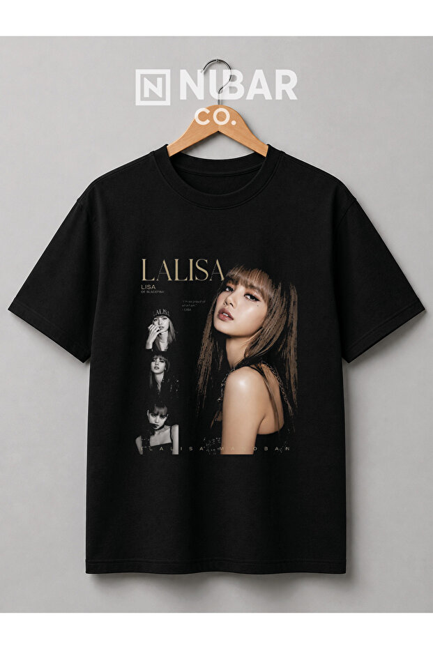 Blackpink Lisa Printed Unisex Cotton T-Shirt | Premium Fabric and High-Quality Design