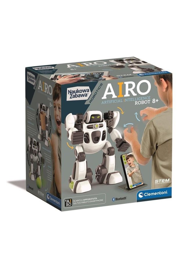 Set de Construcție Roboti Airo STEM de la Clementoni – cu Robotice 8+