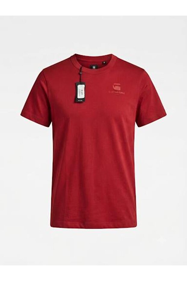 G STAR DEEP FLAME RED TSHIRT