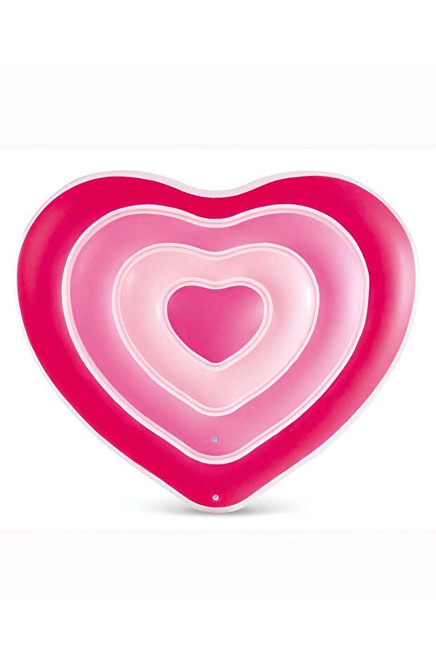 Pink Sweetheart Inflatable Float 155x135x25cm - Heart Shape
