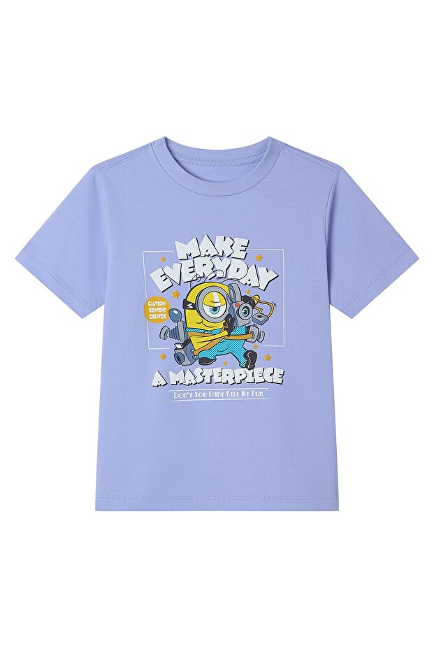 Kids' Minions Masterpiece Print Tee