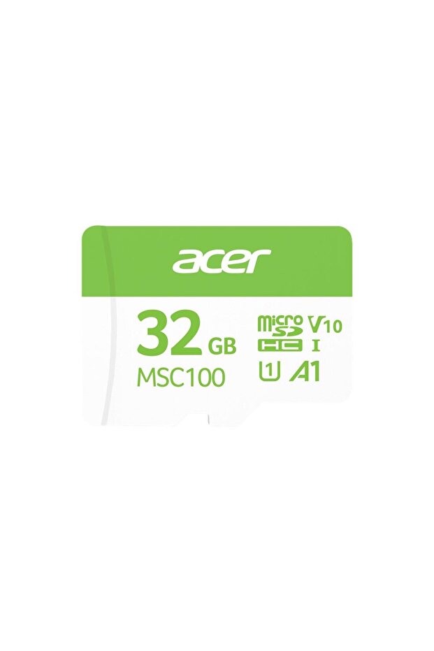بطاقة Acer MSC100 32GB microSD U1 V10 A1 متوافقة مع كاميرا الحركة وكاميرا الأمن