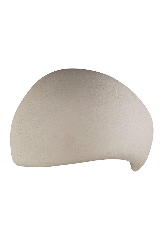 Ap-7016-2040-E-Bby White Painted Sconce E27 Metal Polyester H: 28 Cm, Wxd: 40X17 cm