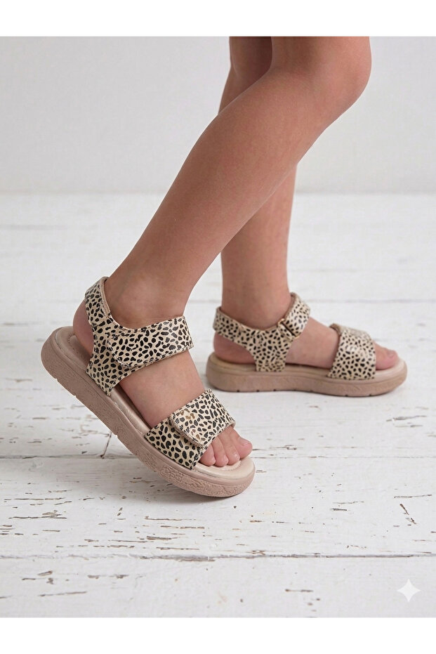 Genuine Leather Girls' Sandals