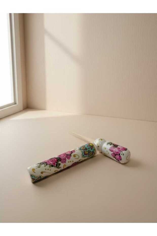 Handmade wooden pencil holder