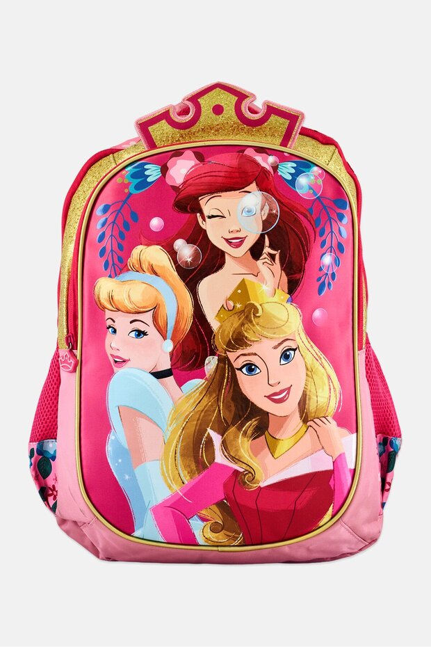 Kids Girl Graphic Print Backpack, Multicolor