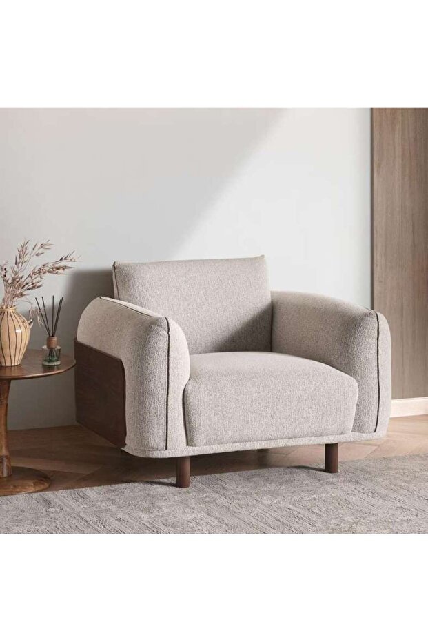 EOMER SINGLE SEATER SOFA - BEIGE
