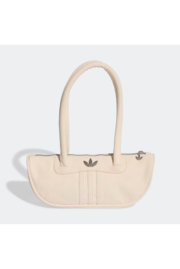 Suede Bowling Women's Cream Bag (Kr6766)