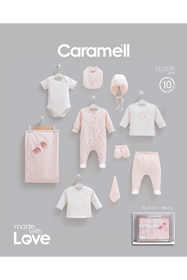 Mini Style 10 Piece Hospital Discharge Bodysuit Set