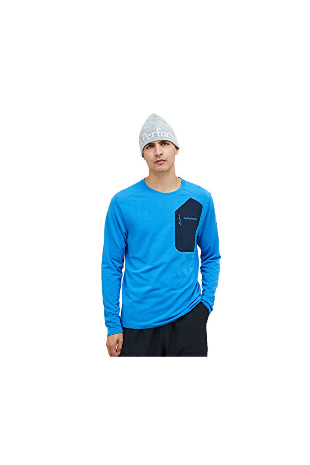 M Freelight Polartec Grid Men's Casual Sweatshirt G80161030T Blue