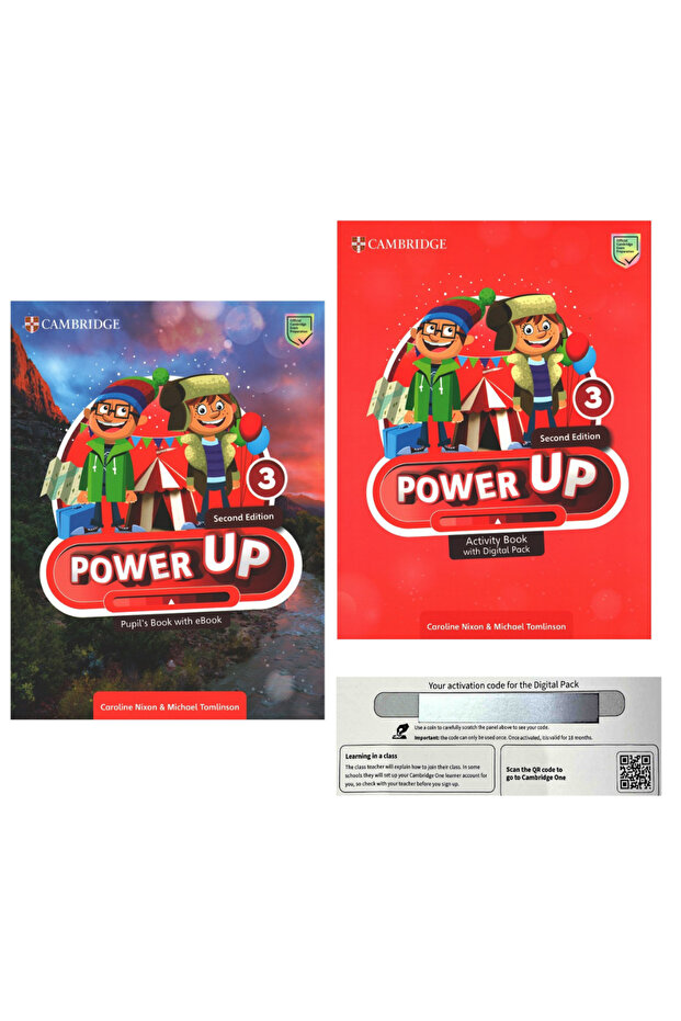 Power up 2Nd Edition Level 3 Pupil's Book with Ebook + Activity Book with Digital Pack 2 with Code