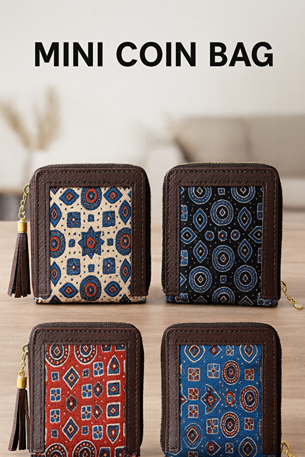 Indian Handcrafted Kutch Mini Coin Bag
