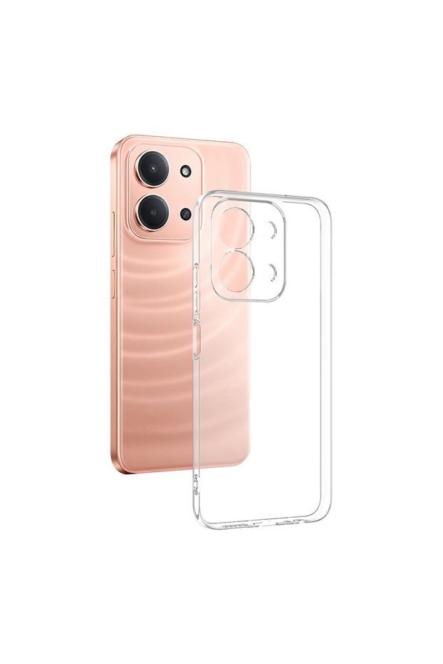 Xiaomi Redmi 15C Case Camera Protected Transparent Thick Ultimate Protection Silicone Brsa