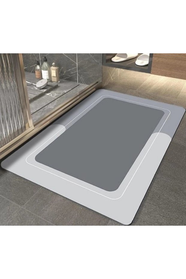 RECTANGULAR SUPER ABSORBENT BATHROOM MAT