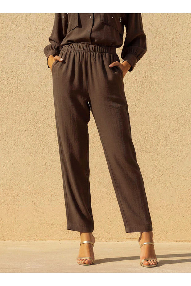 ELASTICATED WAIST PANT