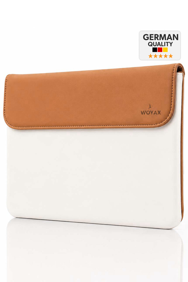Cleanfit 13-14 Inch Silicone-Suede Laptop Bag Waterproof MacBook Case iPad Tablet Handbag