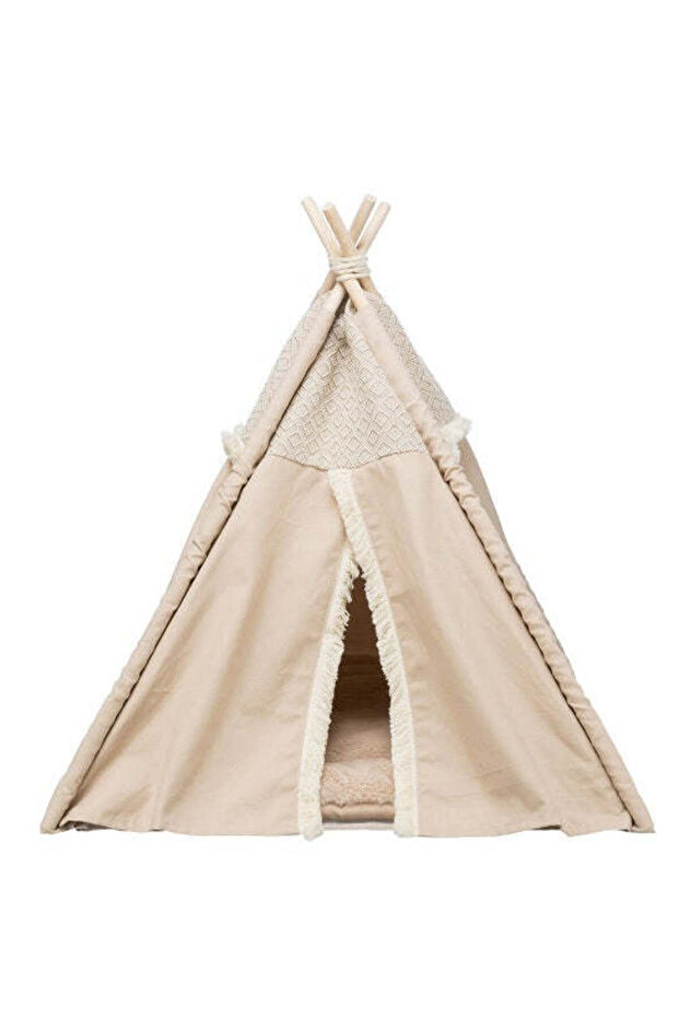 Boho Tipi Cave for Dogs & Cats 55X65X55cm