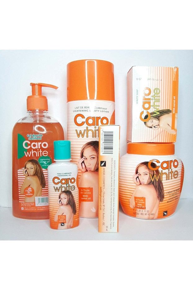 Original Lightening Set 6 - Lotion + Tube + Cream + Oil + Body Gel & Soap