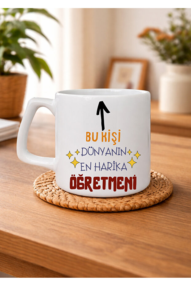 Teacher Themed Printed Special Design Mug Cup Luxury Coffee Mug 250 ml Teachers' Day Gift