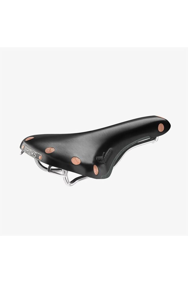 Swift Leather Bicycle Saddle Black B360H A17202