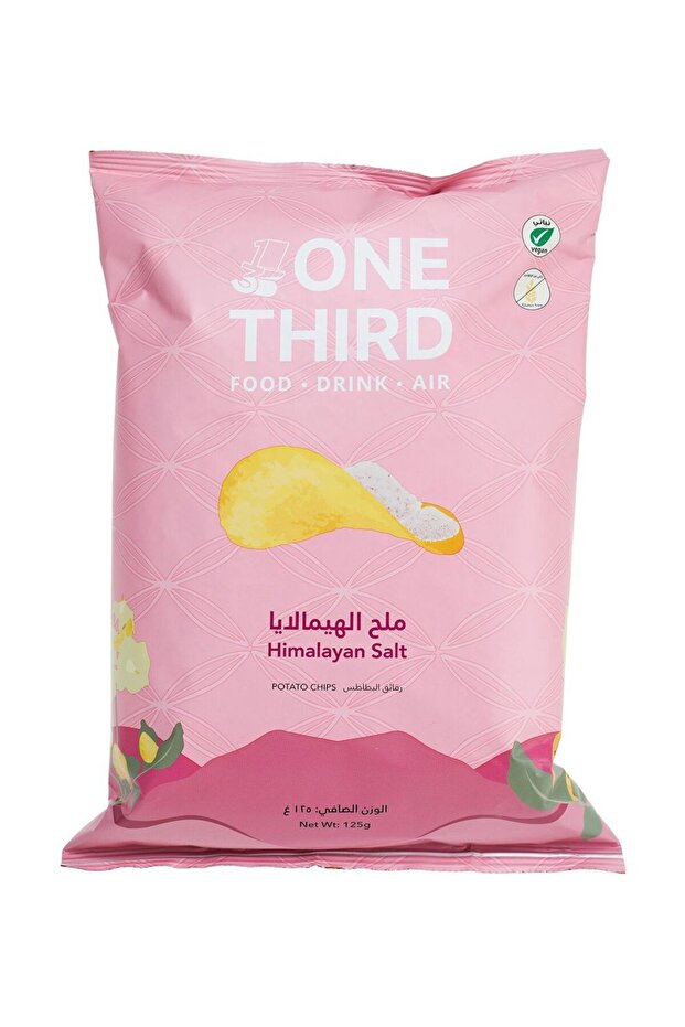 رقائق البطاطس بملح الهيمالايا 125 جرام