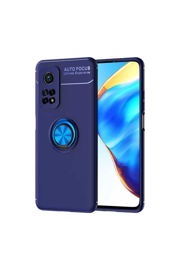 Compatible Case for Xiaomi Mi 10t Pro 5g Silicone Cover with Rotatable Ring Stand