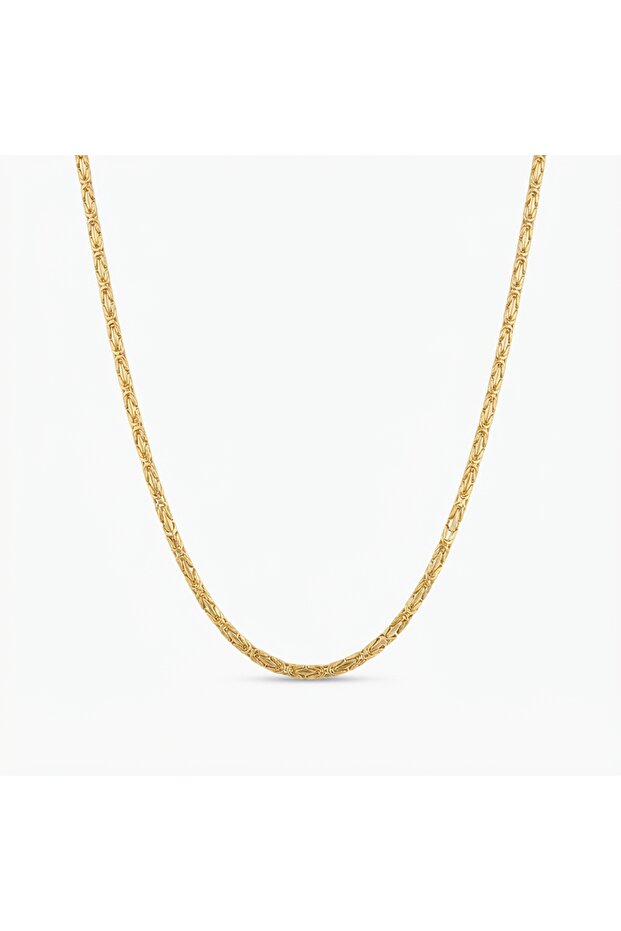 Gold Thick Chain Women's Necklace 60 cm | Stainless Steel | It Doesn'T Get Dark | Special Boxed