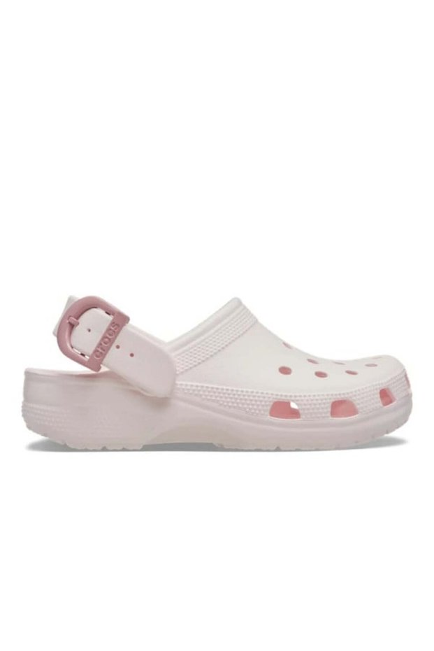 Classic Enamel Buckle Clogs