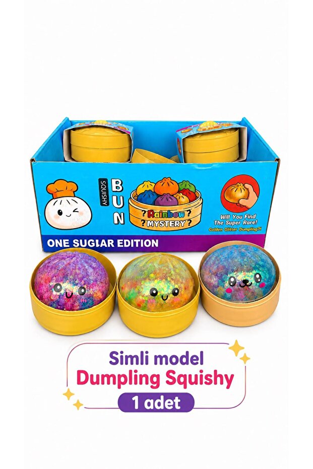 Glitter Dumpling Squishy