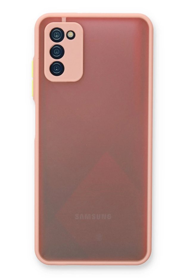 Aconcept Galaxy A03S Case Montreal Silicone Cover (14922) - Pink
