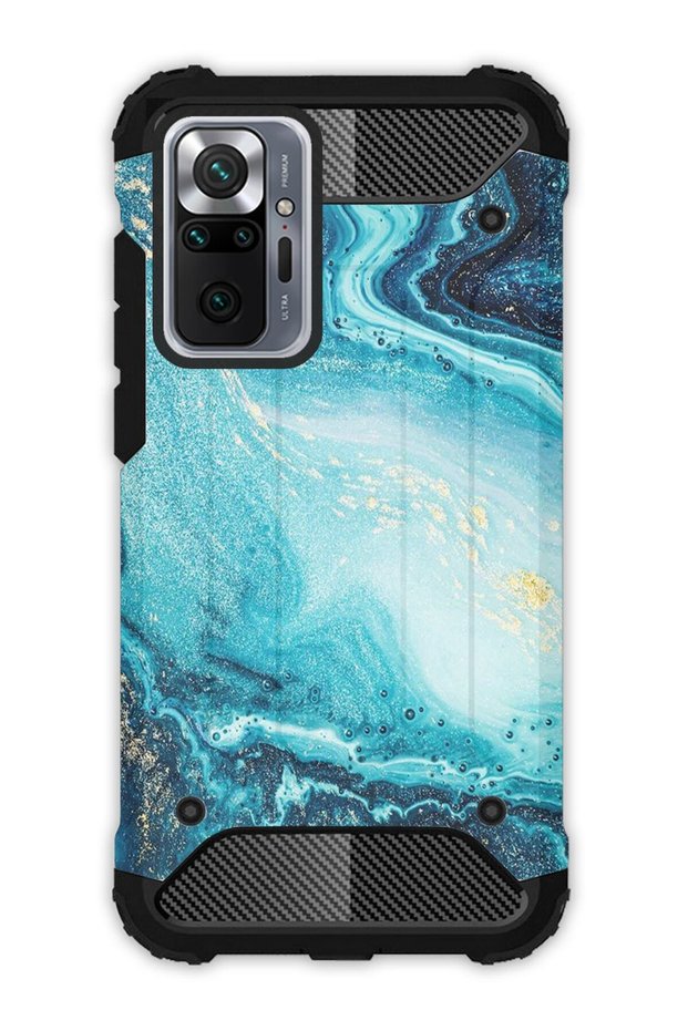 Redmi Note 10 Pro Case Army Tank Full Protection Anti-Shock - Processed Amethyst
