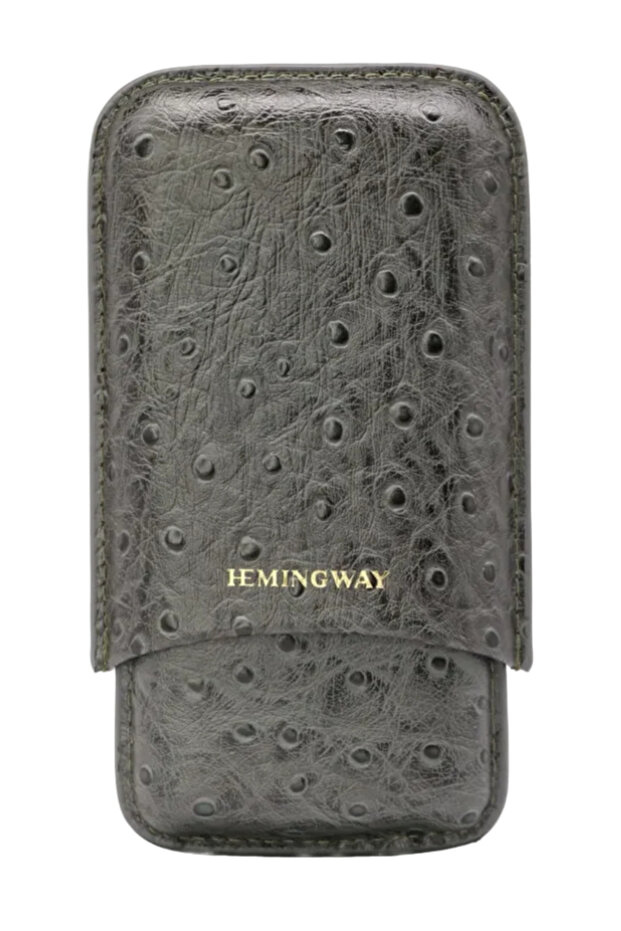 Portable Leather Case – Gray Edition