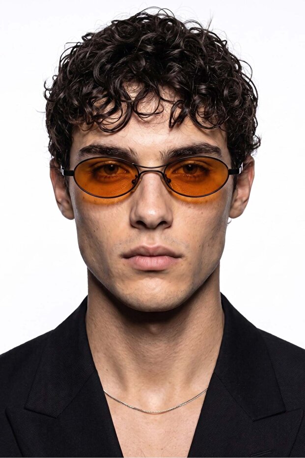 Dorian Black Orange Men's Sunglasses