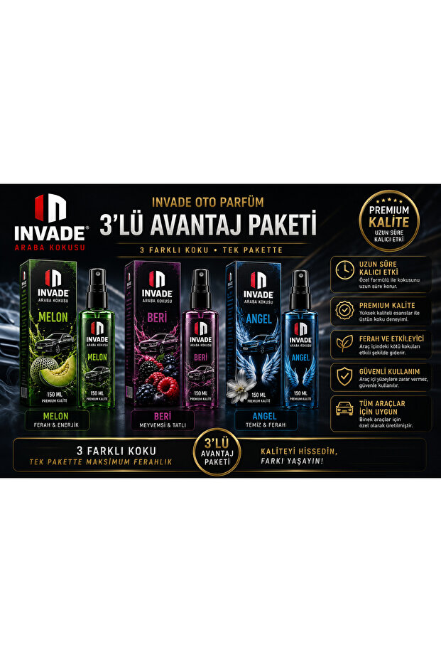 ARABA KOKUSU X3 150 ML