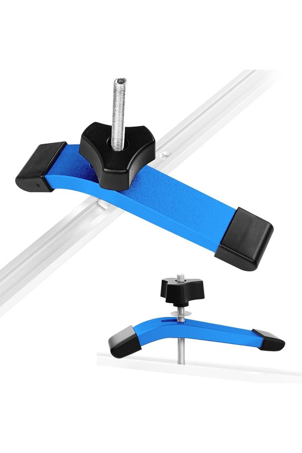 Two-piece T-slot clamping set, aluminum alloy T-slot clamping set, suitable for worktable clamping and quick release.