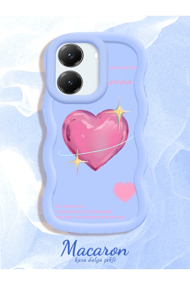 Poco X7 Pro Compatible Silicone Phone Case with Sweet Pink Heart Motifs, Three Color Options