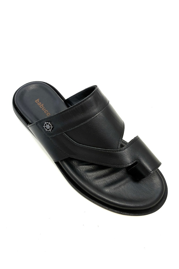 Men's Flip-Flops Genuine Leather Slippers